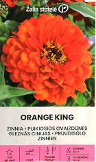 Zinnia Orange King Seeds